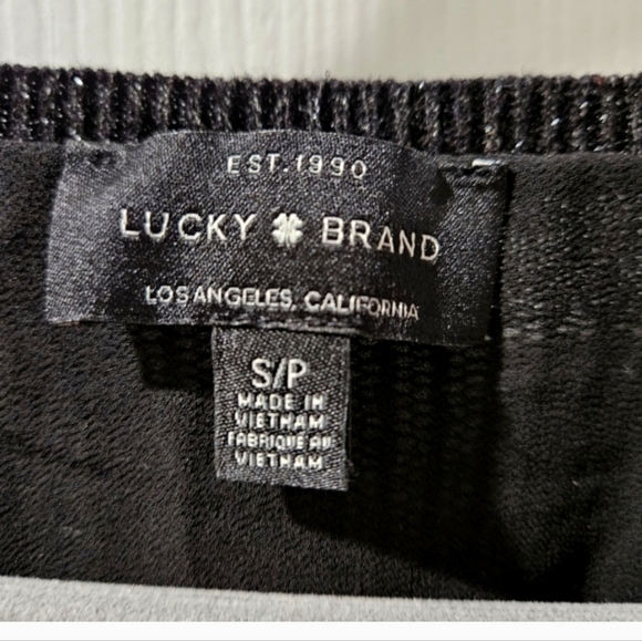 Lucky brand metallic crew neck sweater - Picture 7 of 7